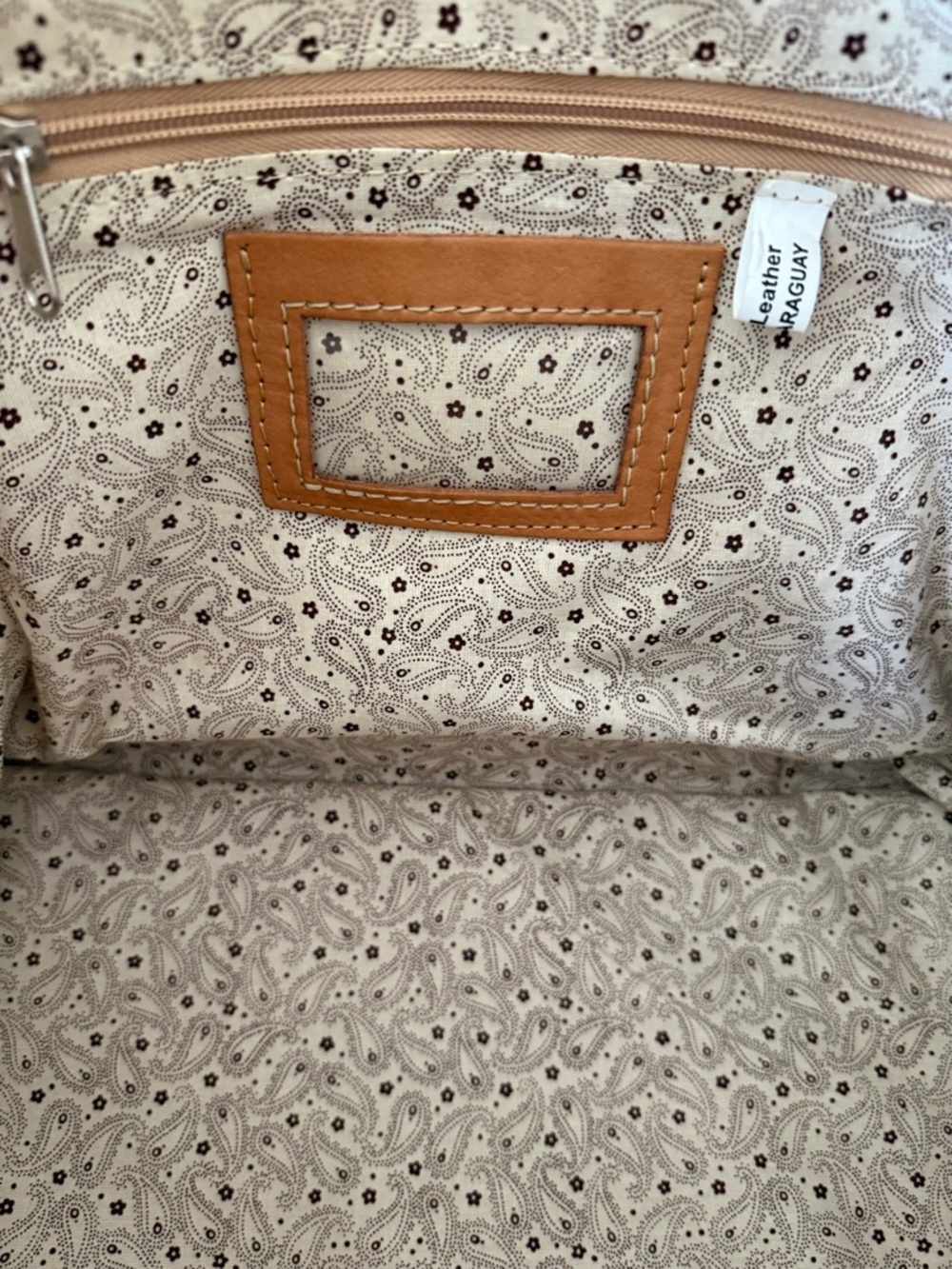 Ropin west tooled leather weekender carryon - Picture 4 of 10